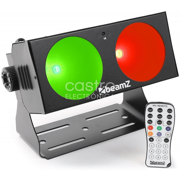Projector Duplo Efeito LED COB 2x 10W RGB (LUCID 1.2) - beamZ 1