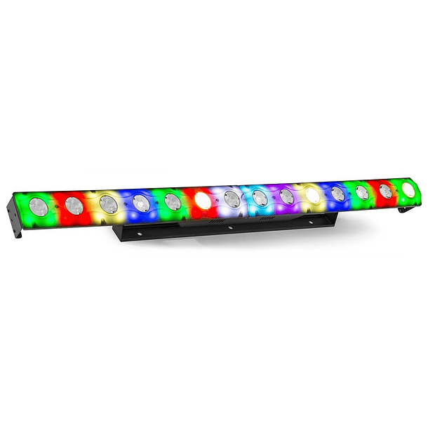 Barra de LEDs Híbrida 14x 3W Branco Q. + RGB DMX (LCB14) - beamZ 1