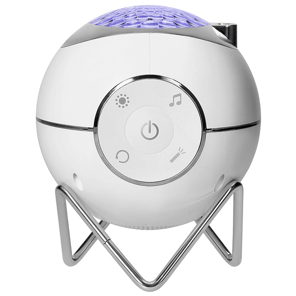 Projetor de Luz Star c/ Coluna Bluetooth + Sons Relaxantes c Comando (a Bateria) - VIRONE 2
