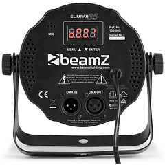 Projector PAR 12x LEDs 3W RGB DMX (SLIMPAR 35) - beamZ