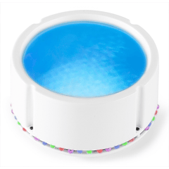 Projector 108 LEDs RGB 3D t/ Girassol c/ Comando (SPINNING SUNFLOWER) - MAX