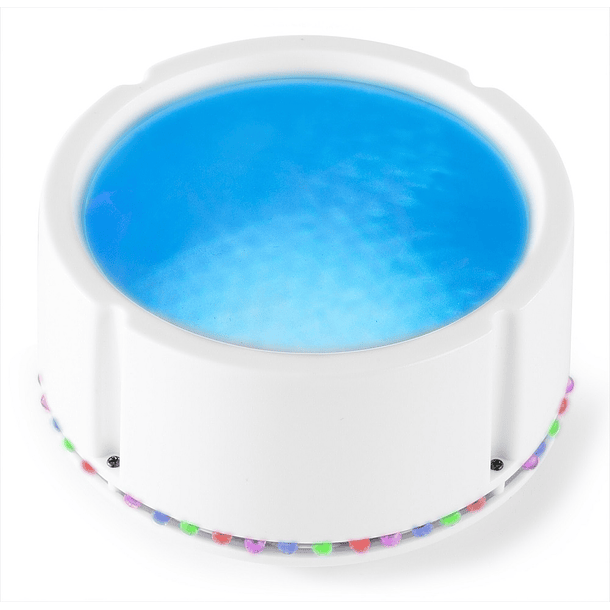 Projector 108 LEDs RGB 3D t/ Girassol c/ Comando (SPINNING SUNFLOWER) - MAX 1