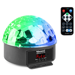 Projector de Efeitos LED RGBAWWPYP 9x 1W DMX c/ Comando (JB90R) - beamZ