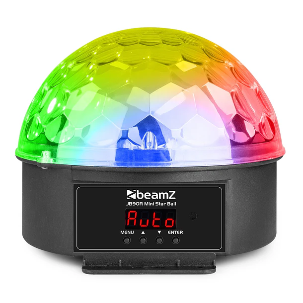 Projector de Efeitos LED RGBAWWPYP 9x 1W DMX c/ Comando (JB90R) - beamZ 4