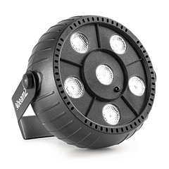 Projector PAR 6x 1W Branco a Bateria (PLP12) - beamZ