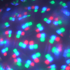 Projector Efeitos 10W RGBW - ACOUSTIC CONTROL