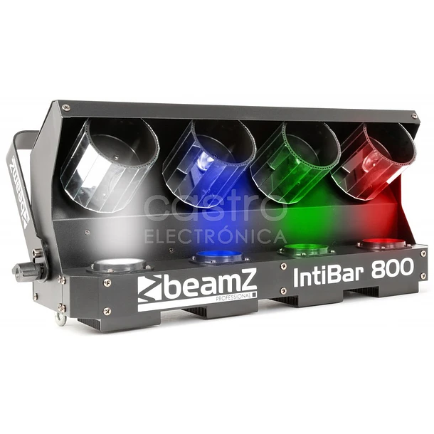 Scanner Profissional Efeitos 4 Cabeças LED 4x 10W RGBW DMX (IntiBar 800) - beamZ 1