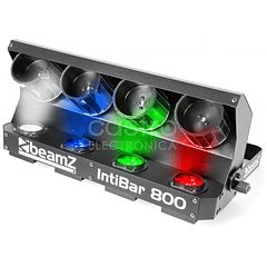 Scanner Profissional Efeitos 4 Cabeças LED 4x 10W RGBW DMX (IntiBar 800) - beamZ