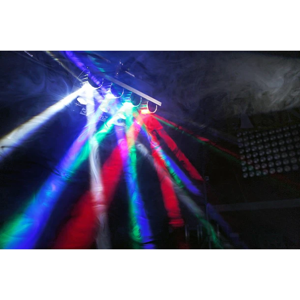 Scanner Profissional Efeitos 4 Cabeças LED 4x 10W RGBW DMX (IntiBar 800) - beamZ 3