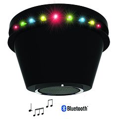 Projector Efeitos Disco 24 LEDs c/ Coluna Bluetooth 5W - PartyFunLights