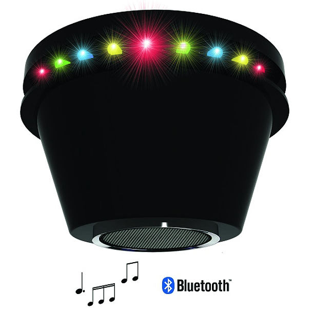 Projector Efeitos Disco 24 LEDs c/ Coluna Bluetooth 5W - PartyFunLights 1