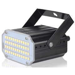 Projector 48 LEDs Efeitos RGBW-UV 12W c/ Comando