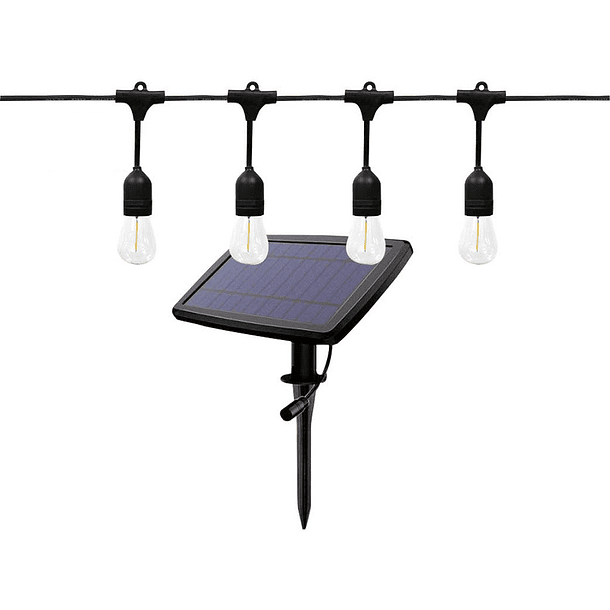 Kit Grinalda Decorativa Solar Helem 20 Lâmpadas IP44 (10 mts) - GSC 1
