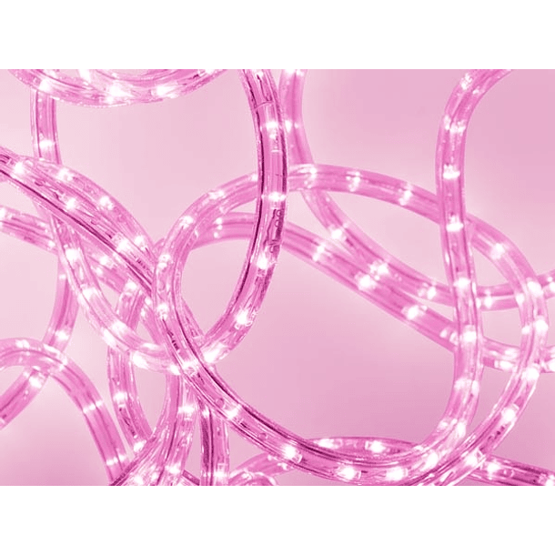 Mangueira Luminosa LED Rosa (45 mts) - HQ POWER 2