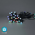 Serie 48 LED´s RGB Natal 220V c/ Efeitos SmartLife Wi-Fi (10,8 mts) - NEDIS 1