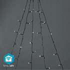 Serie Natal p/ Árvore 200 LEDs Branco Q. 3000K SmartLife Wi-Fi (5 x 4 mts) - NEDIS 1
