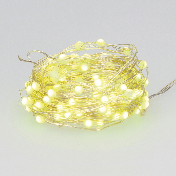 Serie 10 LED´s RGB Natal USB c/ Comando 32 Efeitos (9,9 mts) - GSC 2