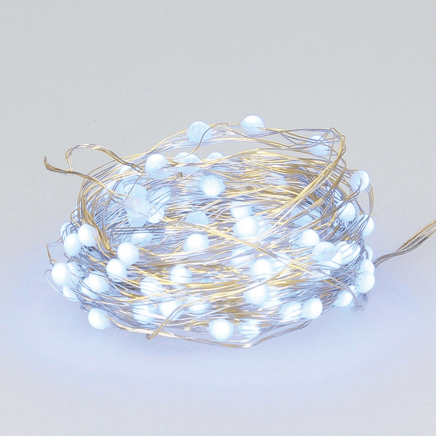 Serie 10 LED´s RGB Natal USB c/ Comando 32 Efeitos (9,9 mts) - GSC 4