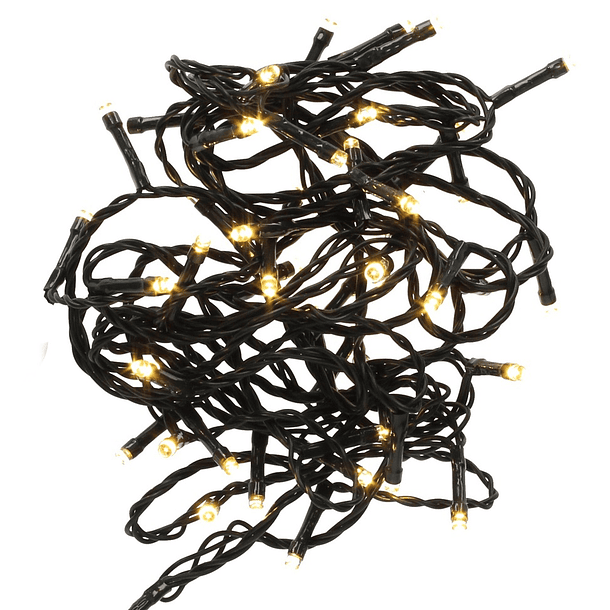 Serie 50 LED´s Branco Quente 3000K Natal 220V c/ Efeitos (5 mts) - GSC 