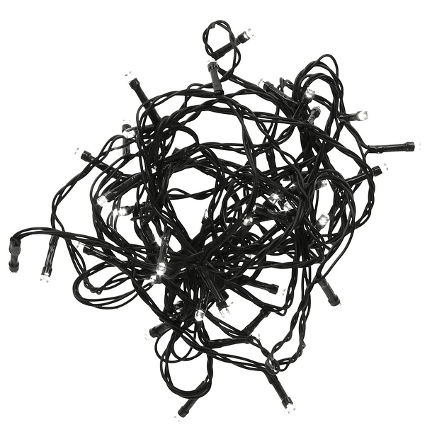 Serie 50 LED´s Branco Frio 6000K Natal 220V c/ Efeitos (5 mts) - GSC 2