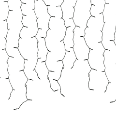 Cortina 200 LEDs (Decoração Natal) Branco F. 6000K 200W - 2 x 2 mts