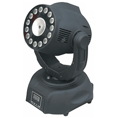 Moving Head LED 15 Canais DMX c/ Laser 60mW - AFX LIGHT