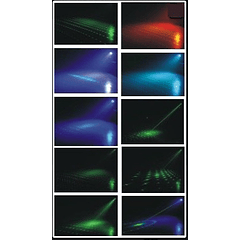 Moving Head LED 15 Canais DMX c/ Laser 60mW - AFX LIGHT