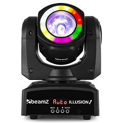 Moving Head com Anel LED + 1 LED Beam 60W RGBW DMX (Illusion I) - beamZ