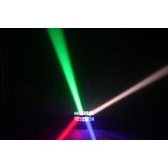 Projector Cabeça Dupla Móvel LED RGBW 8x 3W (24W) DMX - ACOUSTIC CONTROL