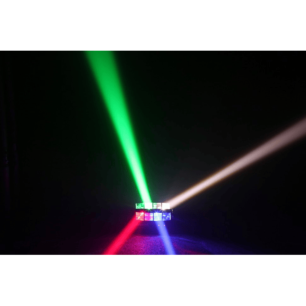Projector Cabeça Dupla Móvel LED RGBW 8x 3W (24W) DMX - ACOUSTIC CONTROL 2