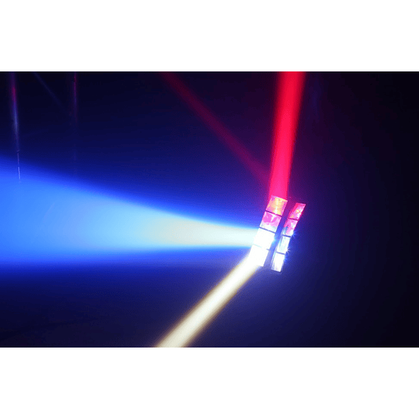 Projector Cabeça Dupla Móvel LED RGBW 8x 3W (24W) DMX - ACOUSTIC CONTROL 4