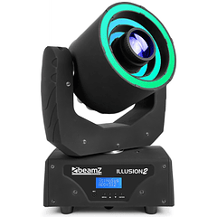 Moving Head Profissional 3 Aneis 76 LEDs + 1 LED 30W RGBW DMX (Illusion II) - beamZ