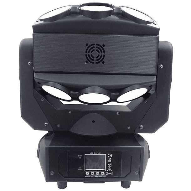 Moving Head BEAM/WASH 105W RGBW DMX - ACOUSTIC CONTROL 2