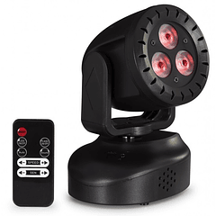 Moving Head LED RGBW 3x 3W - FONESTAR