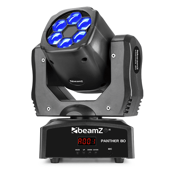 Moving Head LED Double RGB 3x 8W DMX (MHL832) - beamZ 3