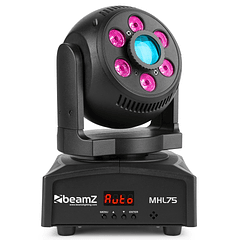 Moving Head LED Hibrido Spot/Wash RGBW 30W DMX (MHL75) - beamZ