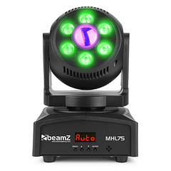 Moving Head LED Hibrido Spot/Wash RGBW 30W DMX (MHL75) - beamZ