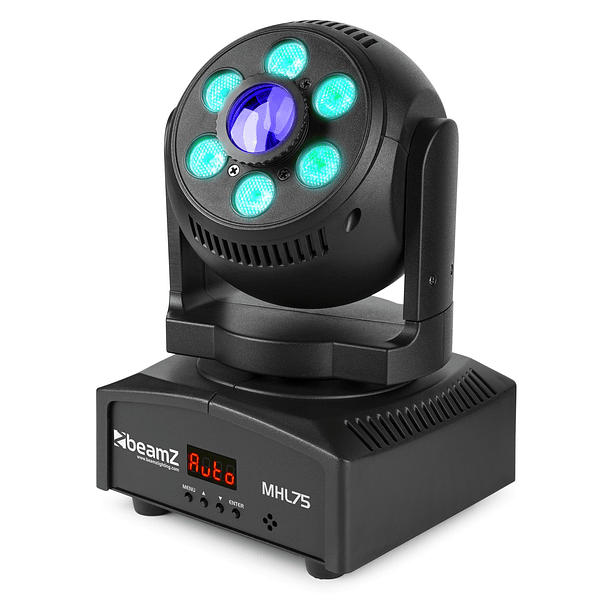 Moving Head LED Hibrido Spot/Wash RGBW 30W DMX (MHL75) - beamZ 4