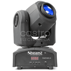 Moving Head 25 LEDs CREE 12W RGBW DMX (Panther 25) - beamZ