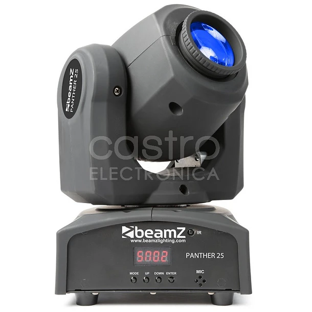 Moving Head 25 LEDs CREE 12W RGBW DMX (Panther 25) - beamZ 2