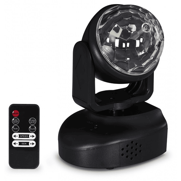 Moving Head LED RGBWAP 6x 1W - FONESTAR 1