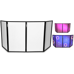 Tela Branca DJ Dobrável c/ 4 Paineis (120 x 70 cm) DB2 - VONYX