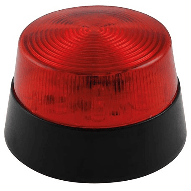 Lampada LED Strobe/Flash 12V - Cor Vermelho 1
