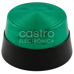 Lampada LED Strobe/Flash 12V - Cor Verde