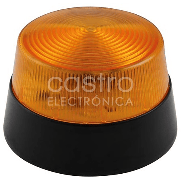 Lampada LED Strobe/Flash 12V - Cor Laranja 1