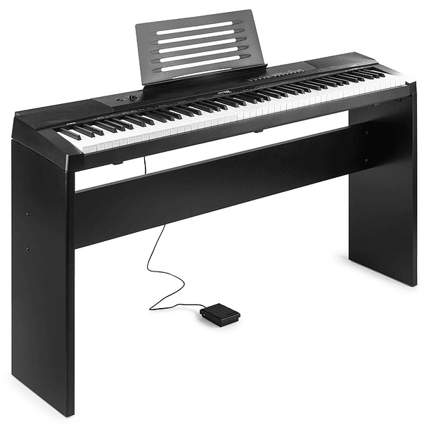 Teclado Eletrónico 88 Teclas USB/MP3 (KB6W) - MAX 1