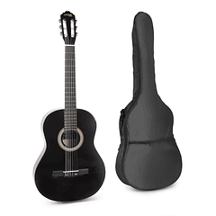 Pack Soloart Guitarra Clássica + Acessórios (Preto) - MAX