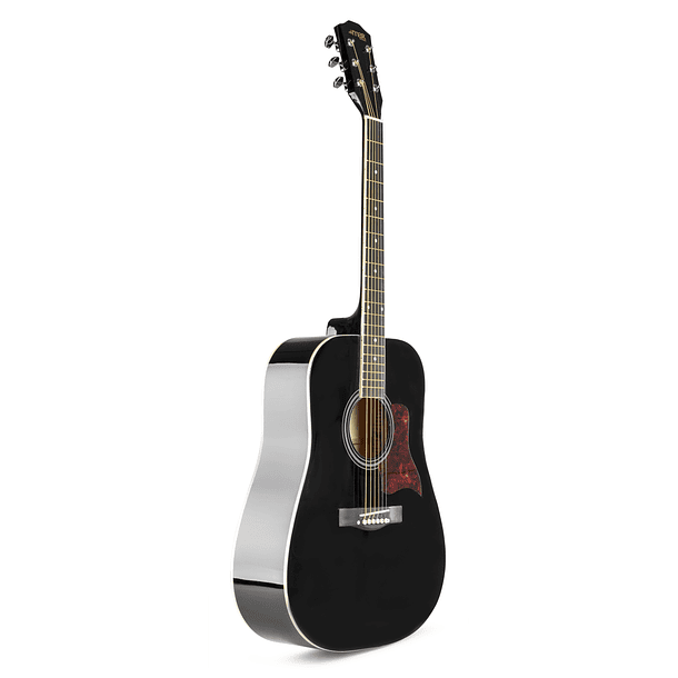 Pack Solojam Guitarra Acústica + Acessórios (Preto) - MAX 2