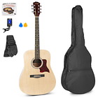 Pack Solojam Guitarra Acústica + Acessórios (Madeira) - MAX 1