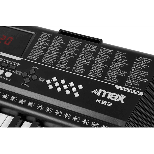 Orgão Teclado Musical Electrónico (61 Teclas) KB2 - MAX 4